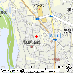 大阪府和泉市和田町212-1周辺の地図