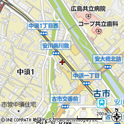 株式会社キャプテンインダストリーズ　広島営業所周辺の地図