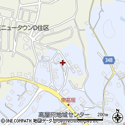 広島県東広島市高屋町白市478周辺の地図