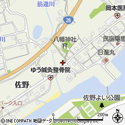 兵庫県淡路市佐野2172周辺の地図
