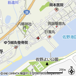 兵庫県淡路市佐野2090-1周辺の地図