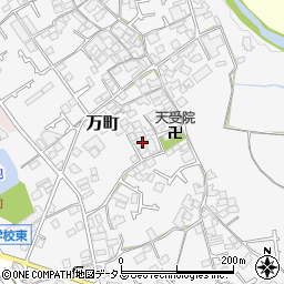 大阪府和泉市万町123周辺の地図