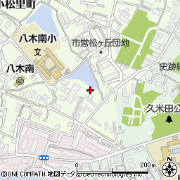 大阪府岸和田市小松里町1120周辺の地図