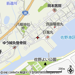 兵庫県淡路市佐野2087周辺の地図