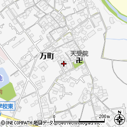 大阪府和泉市万町190周辺の地図