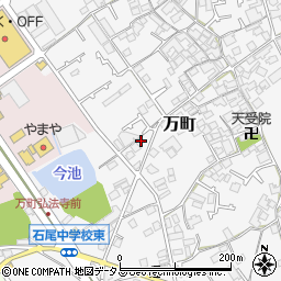 大阪府和泉市万町180-5周辺の地図