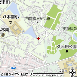 大阪府岸和田市小松里町1095周辺の地図