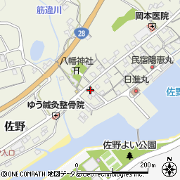 兵庫県淡路市佐野2175周辺の地図