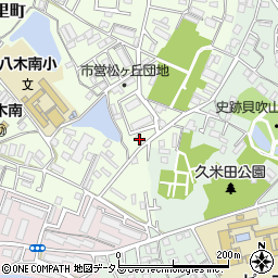 大阪府岸和田市小松里町1093周辺の地図