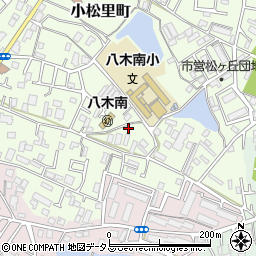 大阪府岸和田市小松里町1136周辺の地図