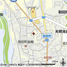 大阪府和泉市和田町212-13周辺の地図