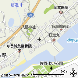 兵庫県淡路市佐野2091周辺の地図