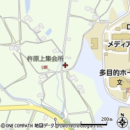 広島県東広島市高屋町杵原817周辺の地図