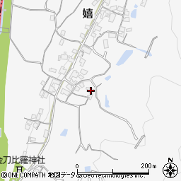 大阪府富田林市嬉399周辺の地図