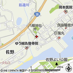 兵庫県淡路市佐野2173周辺の地図