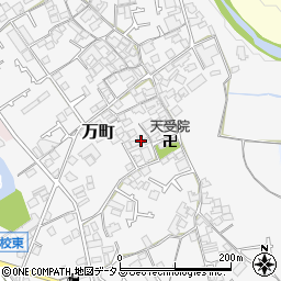大阪府和泉市万町190-1周辺の地図