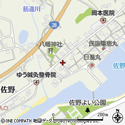 兵庫県淡路市佐野2092周辺の地図