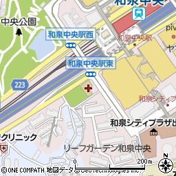 クレアール保育園周辺の地図