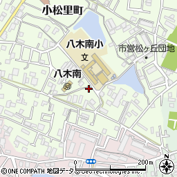 大阪府岸和田市小松里町1135周辺の地図