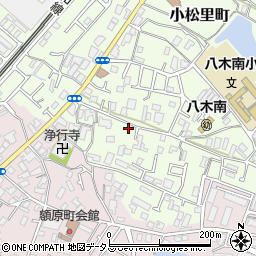 大阪府岸和田市小松里町611周辺の地図