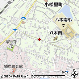 大阪府岸和田市小松里町605周辺の地図