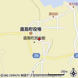 香川県香川郡直島町721周辺の地図