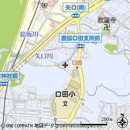 広島市立　口田東児童館周辺の地図