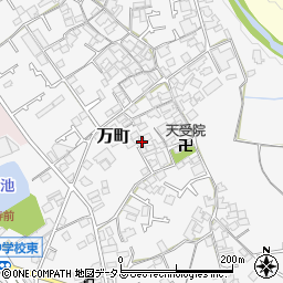 大阪府和泉市万町188周辺の地図