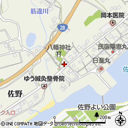 兵庫県淡路市佐野2174周辺の地図