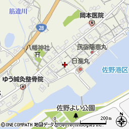 兵庫県淡路市佐野2080周辺の地図
