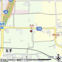 奈良県御所市玉手63-3周辺の地図