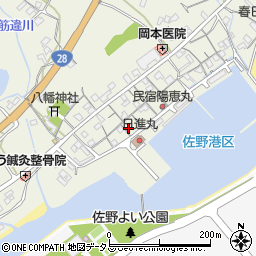 兵庫県淡路市佐野2071周辺の地図