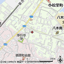 大阪府岸和田市小松里町614周辺の地図
