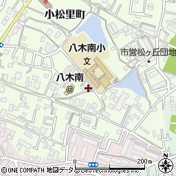 大阪府岸和田市小松里町771周辺の地図