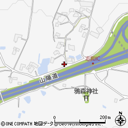 広島県東広島市志和町冠637周辺の地図