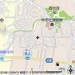 奈良県御所市柏原306周辺の地図