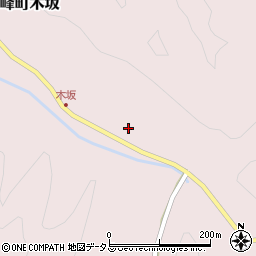 長崎県対馬市峰町木坂384周辺の地図