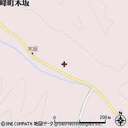 長崎県対馬市峰町木坂384周辺の地図