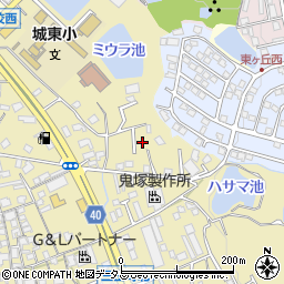 大阪府岸和田市三田町106周辺の地図