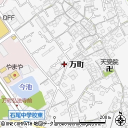大阪府和泉市万町246周辺の地図