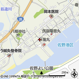 兵庫県淡路市佐野2069周辺の地図