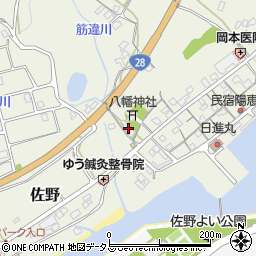 兵庫県淡路市佐野2106周辺の地図