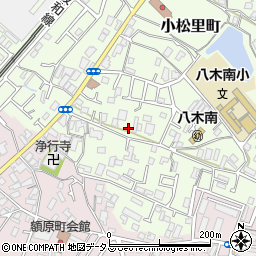 大阪府岸和田市小松里町602周辺の地図