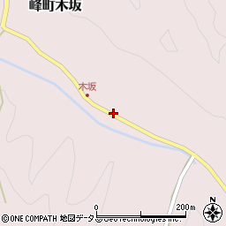 長崎県対馬市峰町木坂374周辺の地図