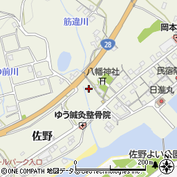 兵庫県淡路市佐野2166周辺の地図