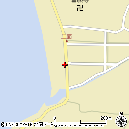 香川県小豆郡小豆島町二面418周辺の地図