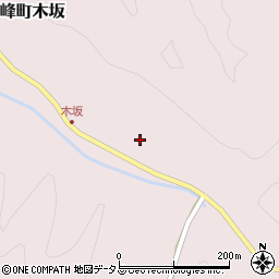 長崎県対馬市峰町木坂385周辺の地図