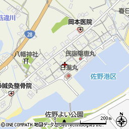 兵庫県淡路市佐野2064周辺の地図
