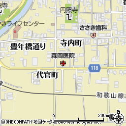 森岡医院周辺の地図