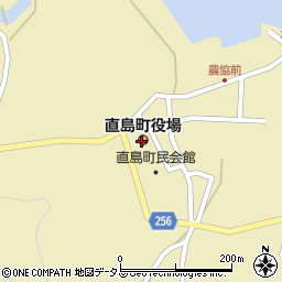 四国新聞　直島・兼元販売所周辺の地図
